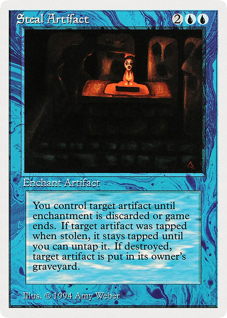Steal Artifact — Summer Magic / Edgar — Magic: The Gathering