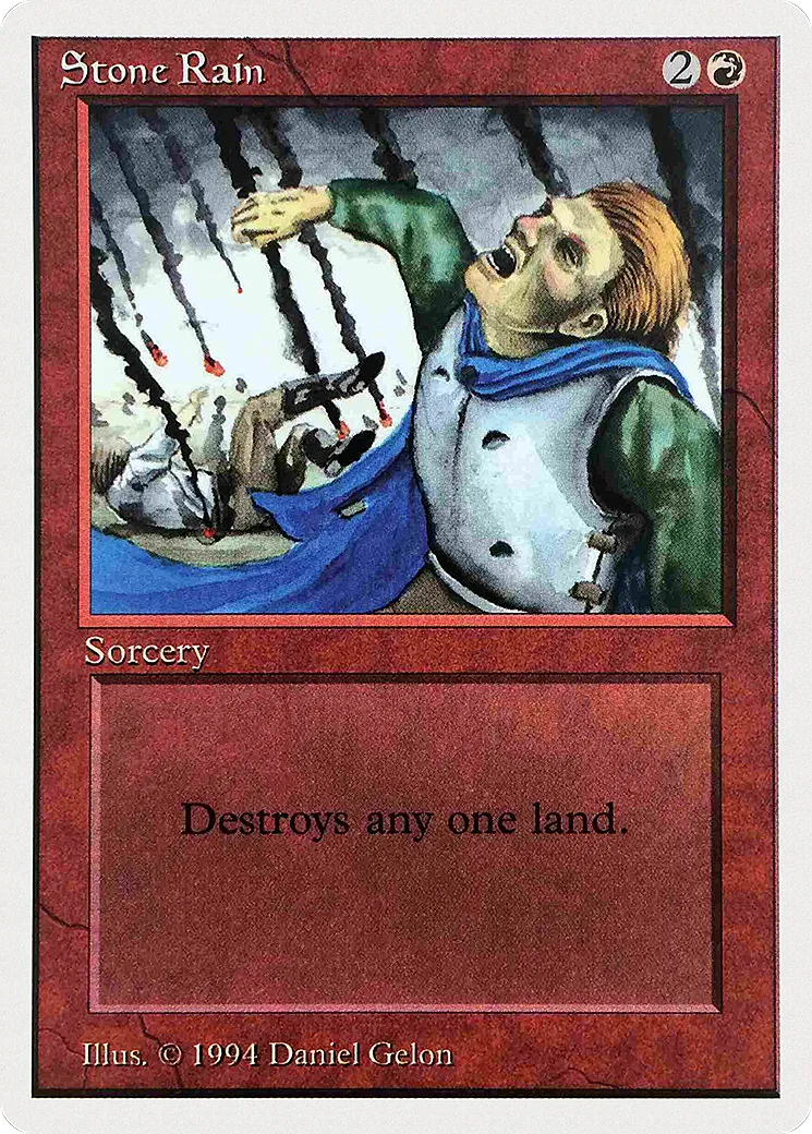 Stone Rain — Summer Magic / Edgar — Magic: The Gathering