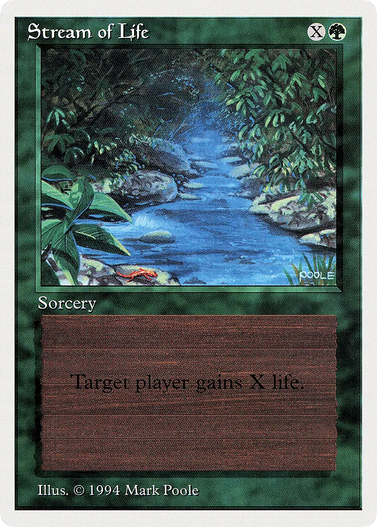 Stream of Life — Summer Magic / Edgar — Magic: The Gathering