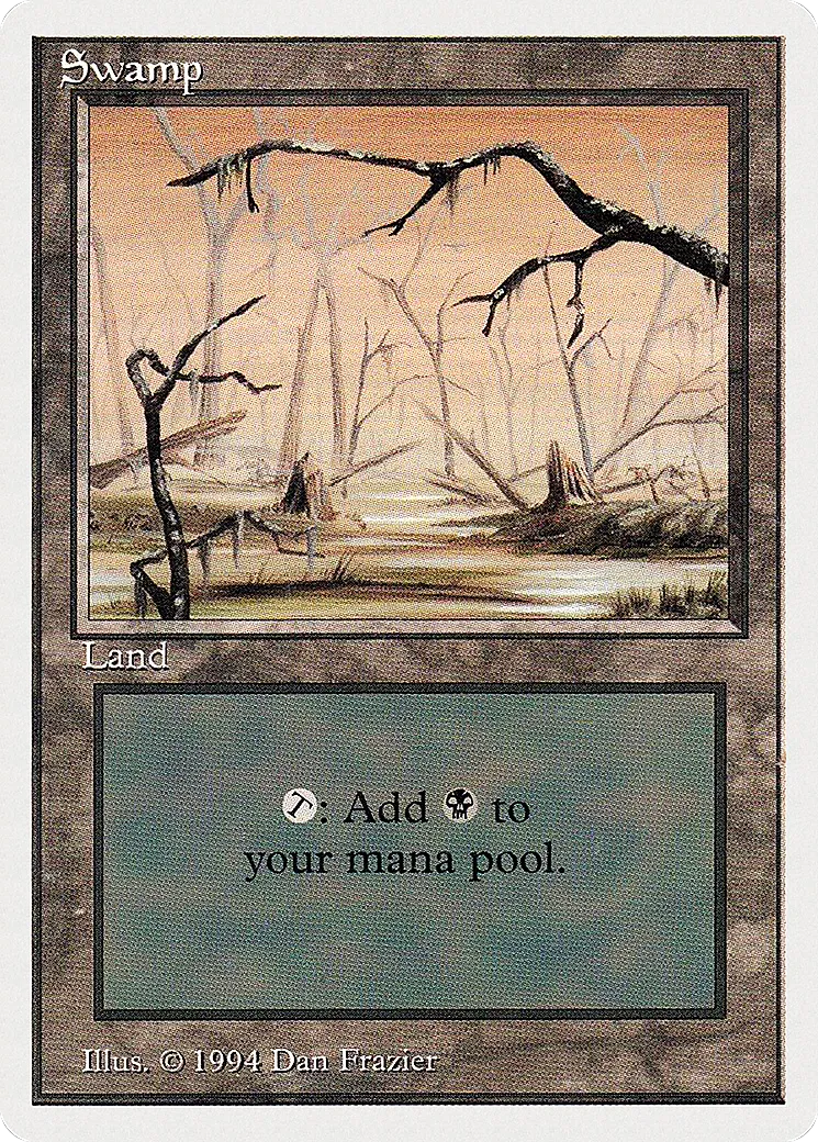 Swamp — Summer Magic / Edgar — Magic: The Gathering