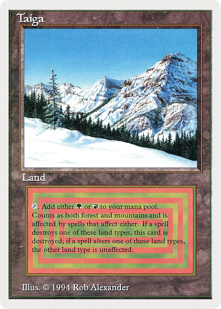 Taiga — Summer Magic / Edgar — Magic: The Gathering