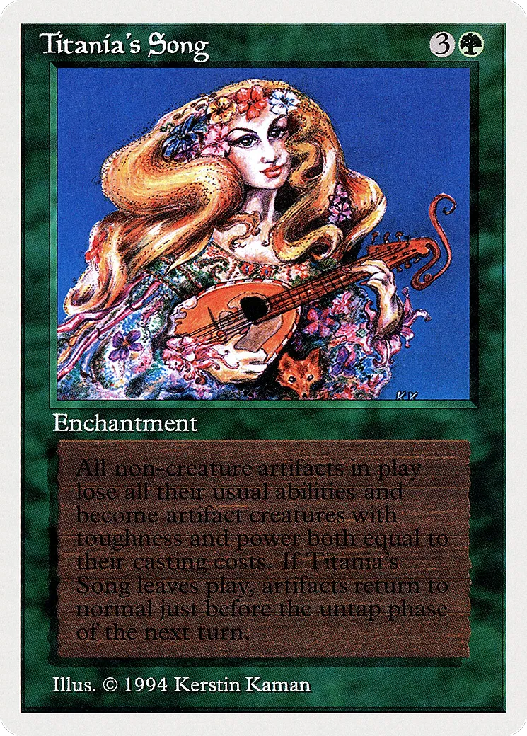 Titania's Song — Summer Magic / Edgar — Magic: The Gathering