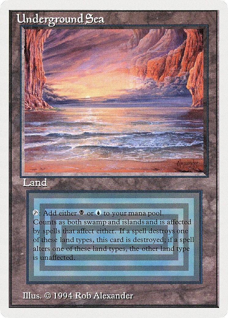 Underground Sea — Summer Magic / Edgar — Magic: The Gathering
