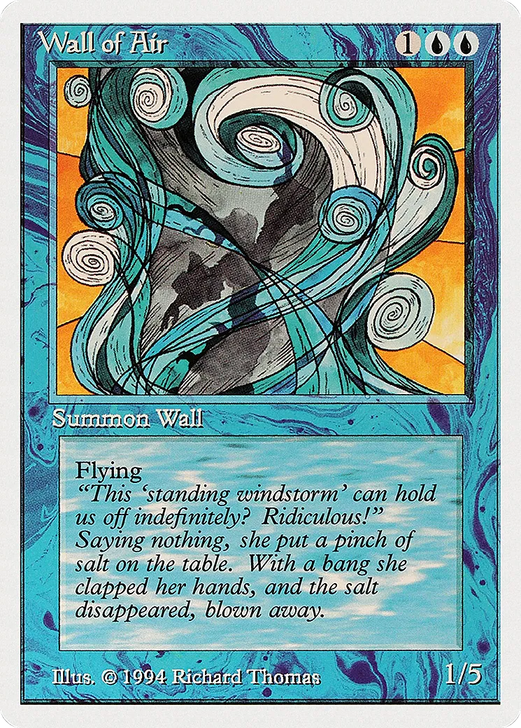 Wall of Air — Summer Magic / Edgar — Magic: The Gathering