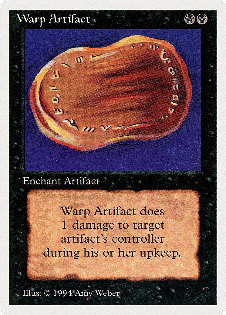 Warp Artifact — Summer Magic / Edgar — Magic: The Gathering