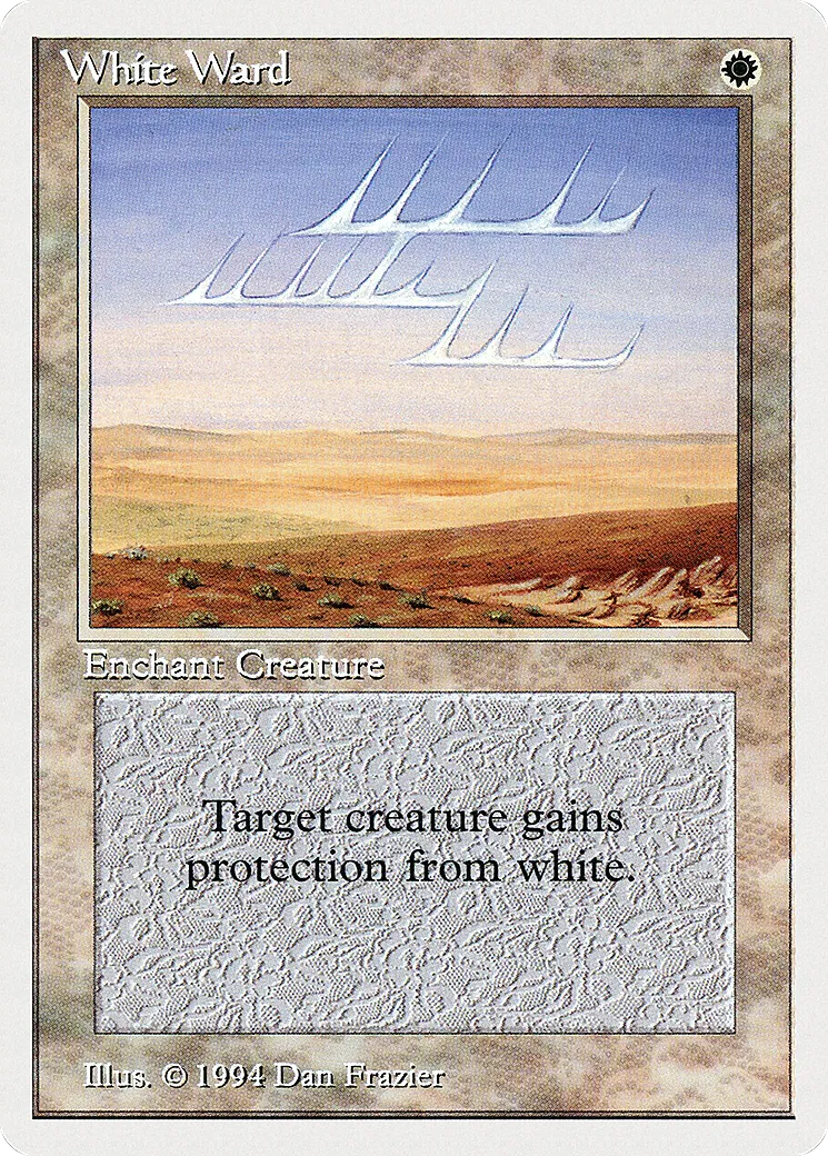 White Ward — Summer Magic / Edgar — Magic: The Gathering