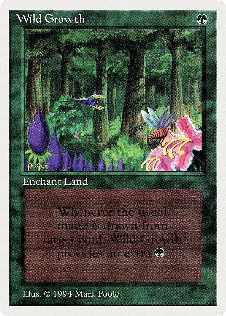 Wild Growth — Summer Magic / Edgar — Magic: The Gathering
