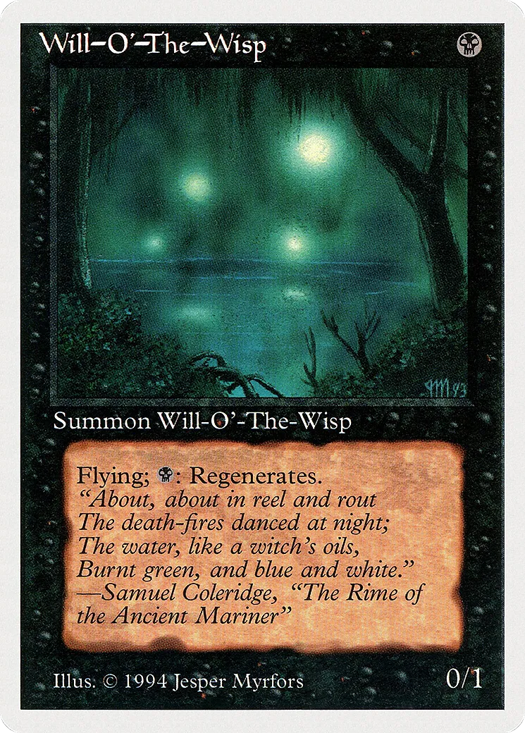 Will-o'-the-Wisp — Summer Magic / Edgar — Magic: The Gathering