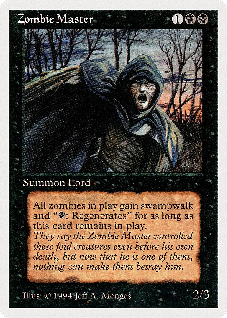 Zombie Master — Summer Magic / Edgar — Magic: The Gathering