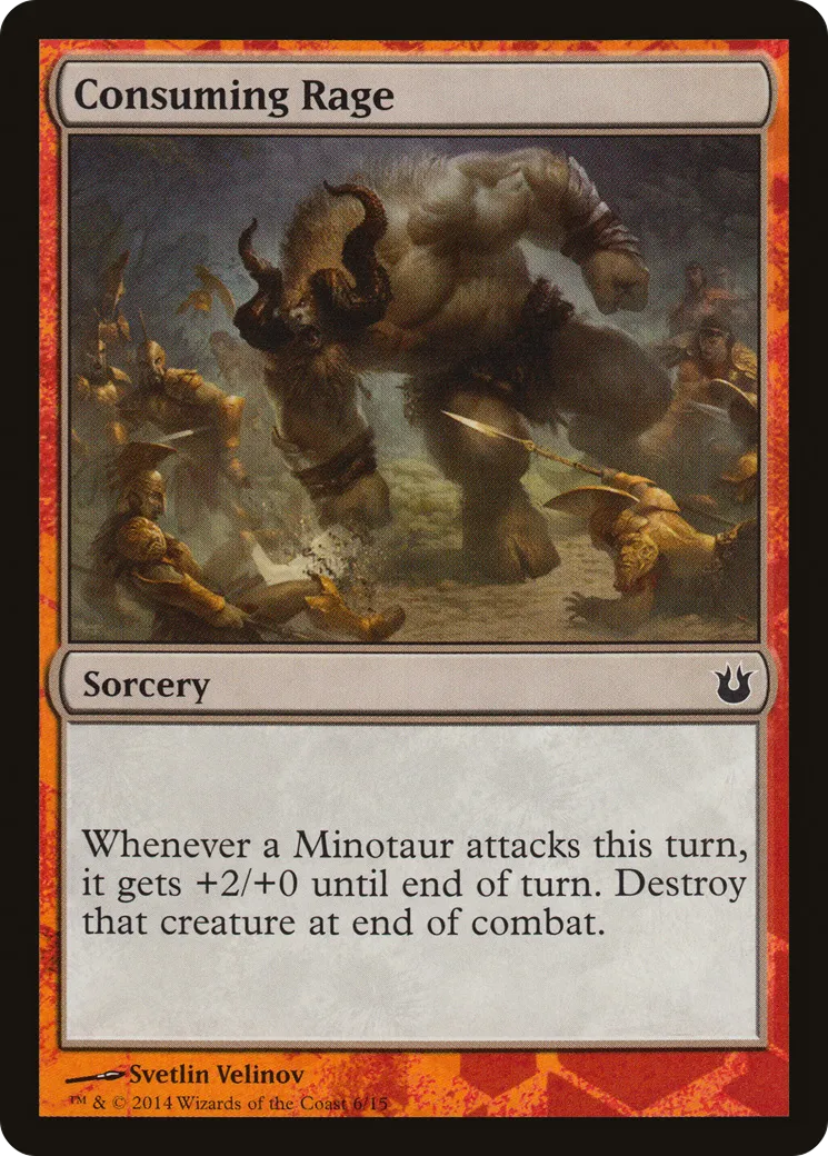 Consuming Rage — Battle the Horde — Magic: The Gathering