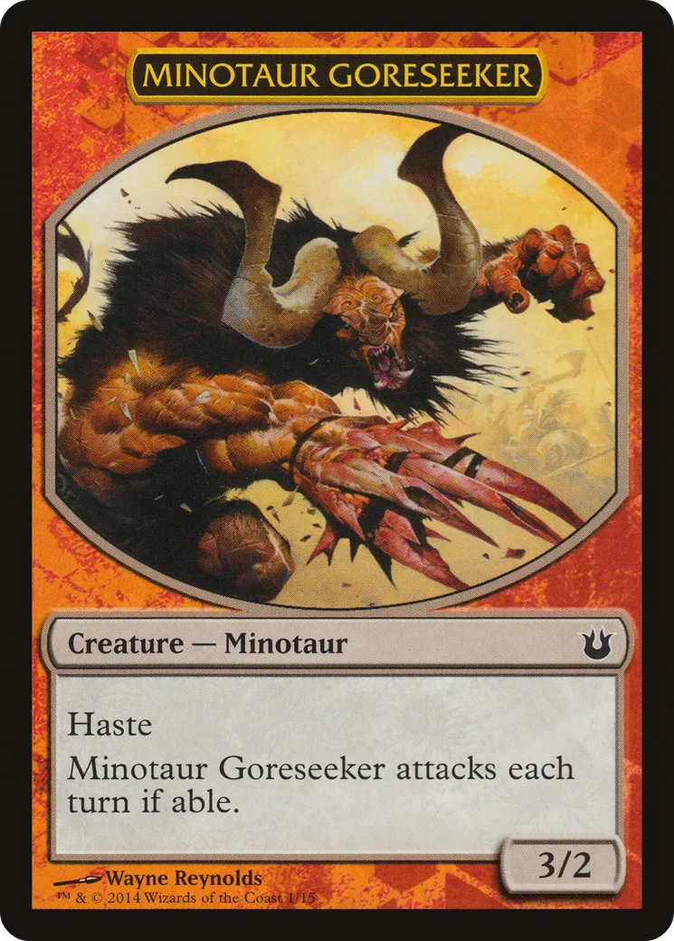 Minotaur Goreseeker — Battle the Horde — Magic: The Gathering