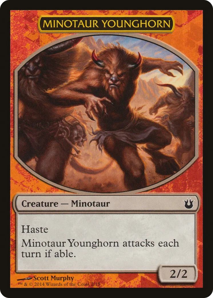 Minotaur Younghorn — Battle the Horde — Magic: The Gathering