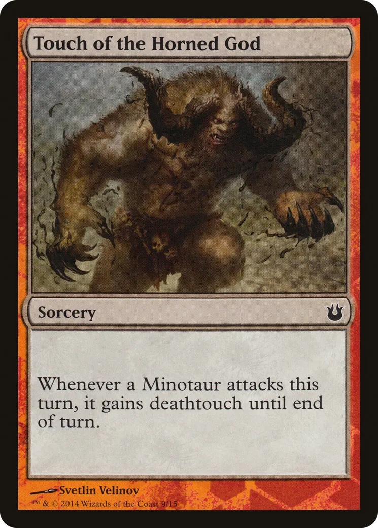 Touch of the Horned God — Battle the Horde — Magic: The Gathering