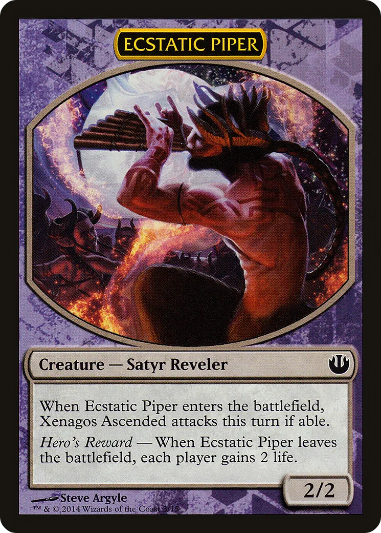 Ecstatic Piper — Defeat a God — Magic: The Gathering