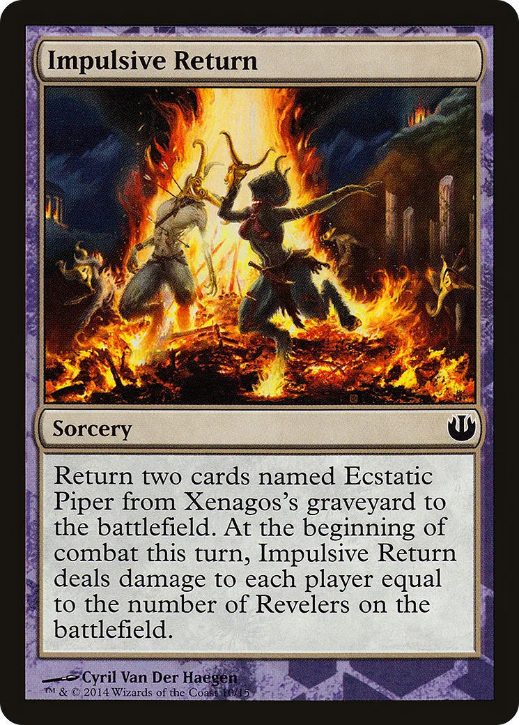 Impulsive Return — Defeat a God — Magic: The Gathering