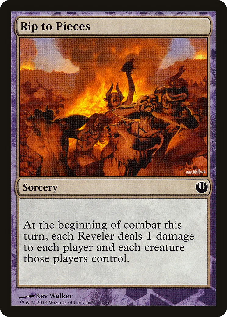 Rip to Pieces — Defeat a God — Magic: The Gathering