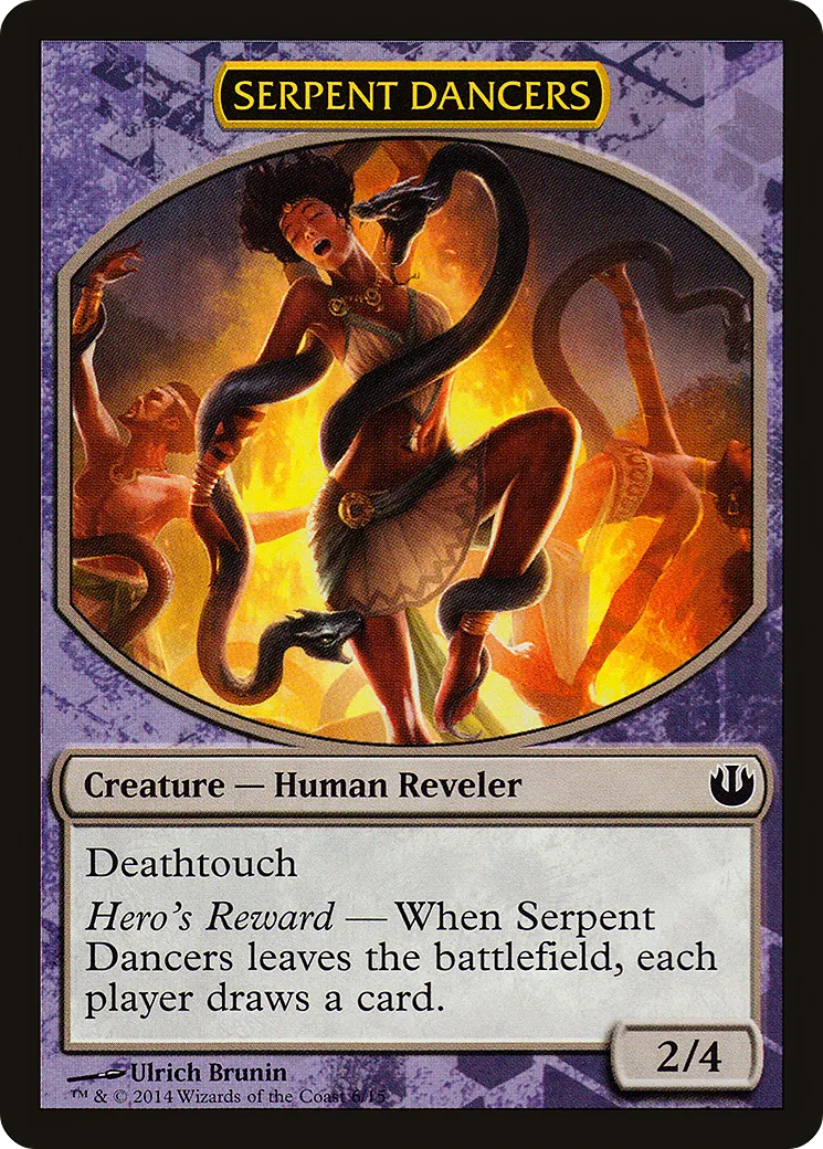 Serpent Dancers — Defeat a God — Magic: The Gathering