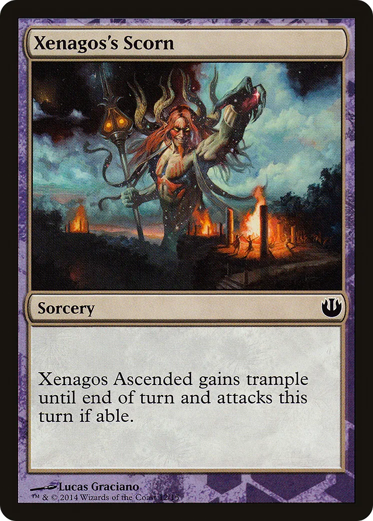 Xenagos's Scorn — Defeat a God — Magic: The Gathering