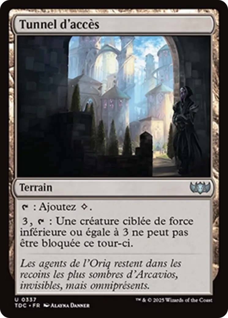 Tunnel d'accès — Tarkir: Dragonstorm Commander — Magic: The Gathering