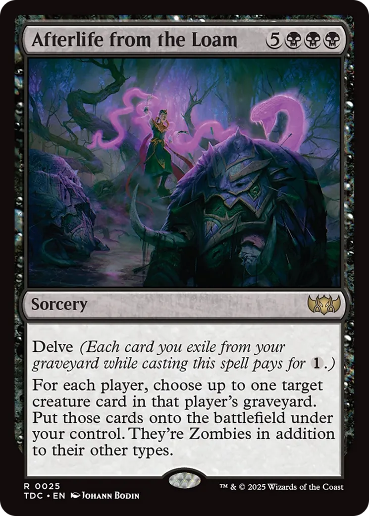 Après-vie du terreau — Tarkir: Dragonstorm Commander — Magic: The Gathering