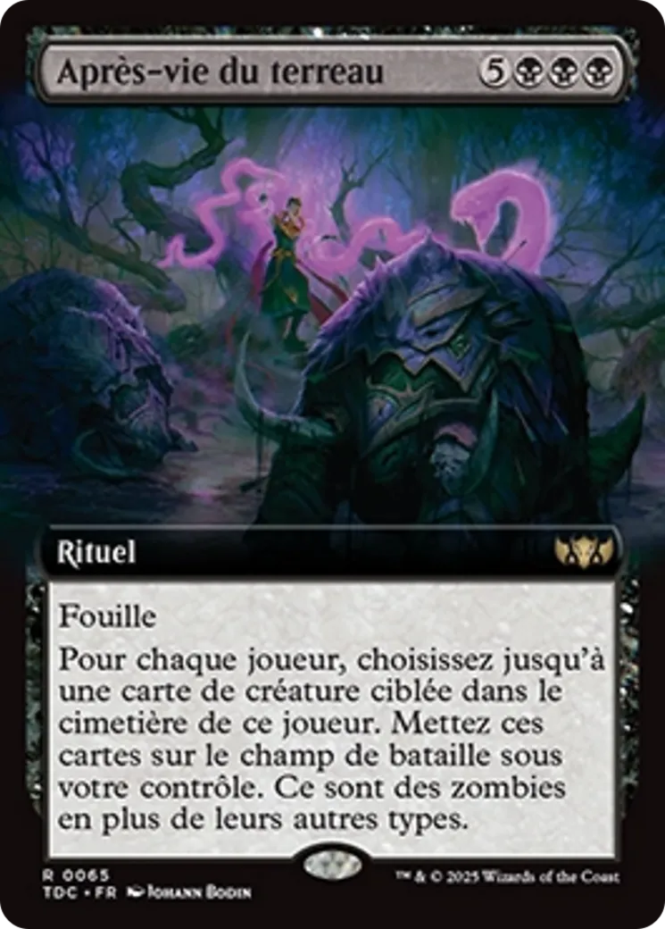 Après-vie du terreau — Tarkir: Dragonstorm Commander — Magic: The Gathering