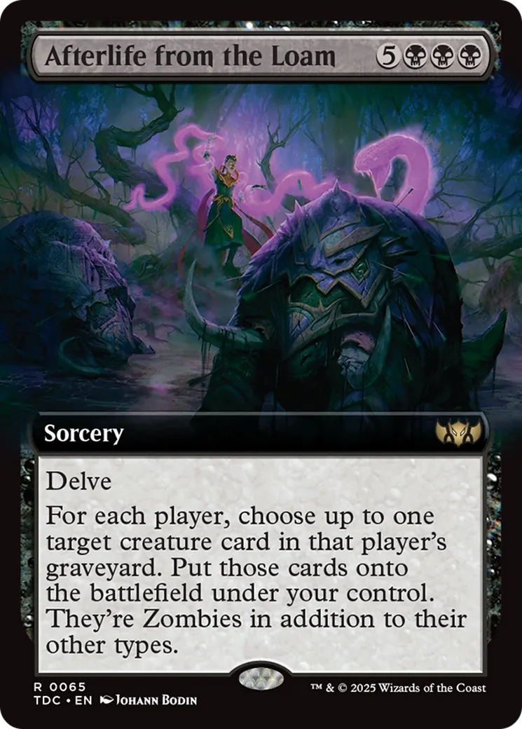 Afterlife from the Loam — Tarkir: Dragonstorm Commander — Magic: The Gathering