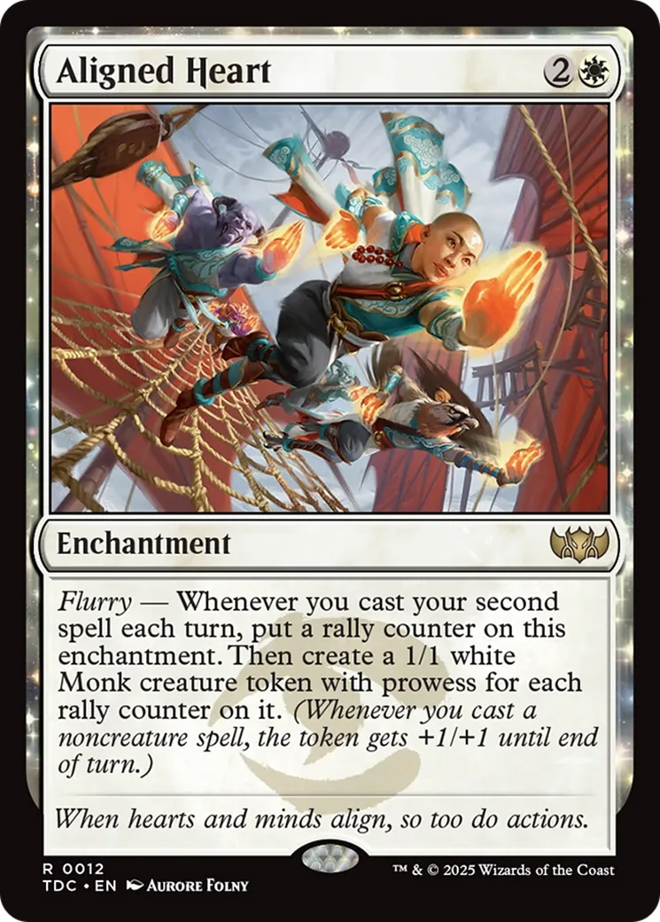 Cœur aligné — Tarkir: Dragonstorm Commander — Magic: The Gathering