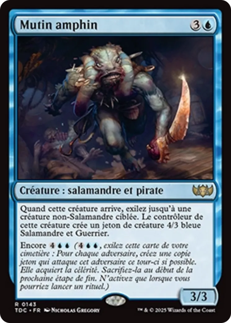 Mutin amphin — Tarkir: Dragonstorm Commander — Magic: The Gathering
