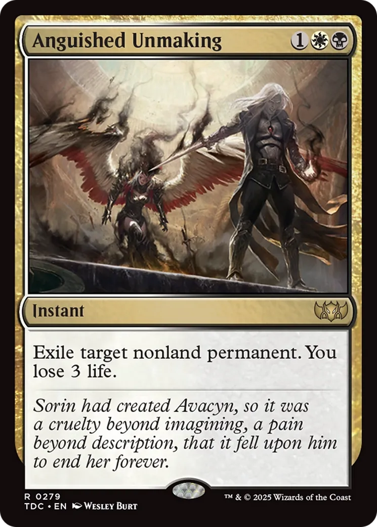 Annulation angoissée — Tarkir: Dragonstorm Commander — Magic: The Gathering