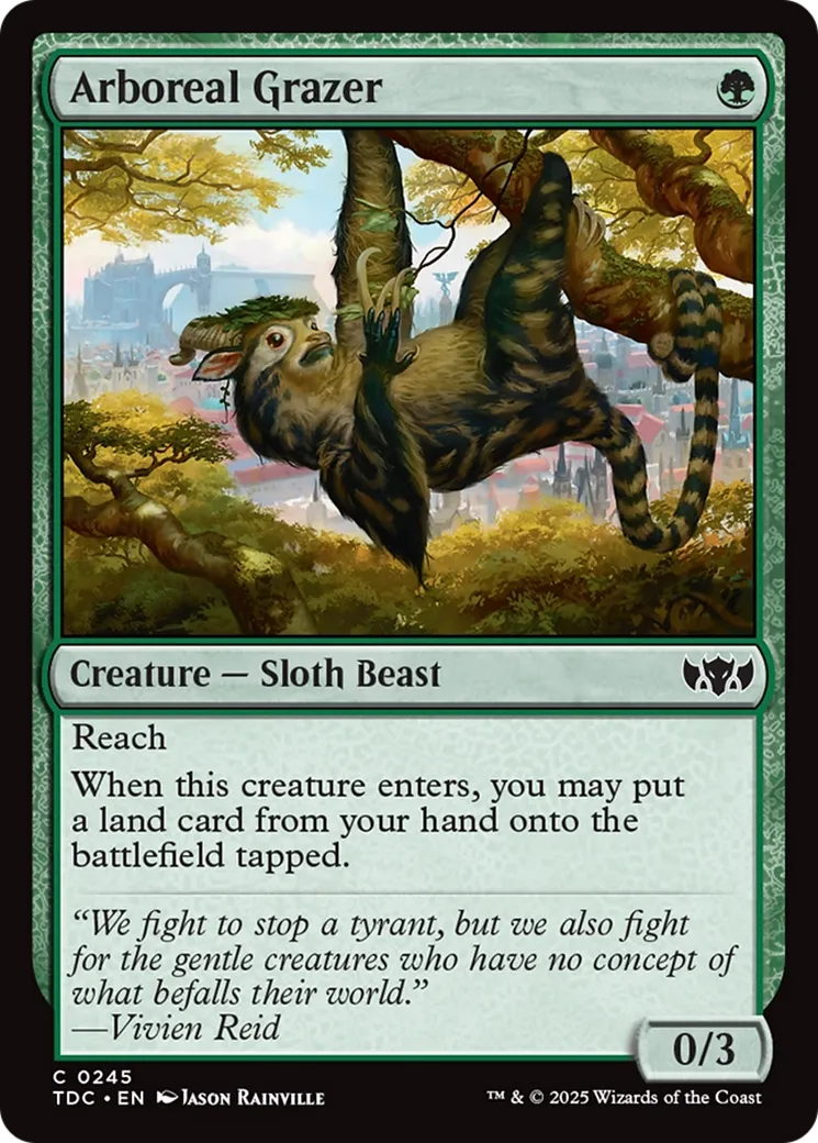 Paisseur arboricole — Tarkir: Dragonstorm Commander — Magic: The Gathering