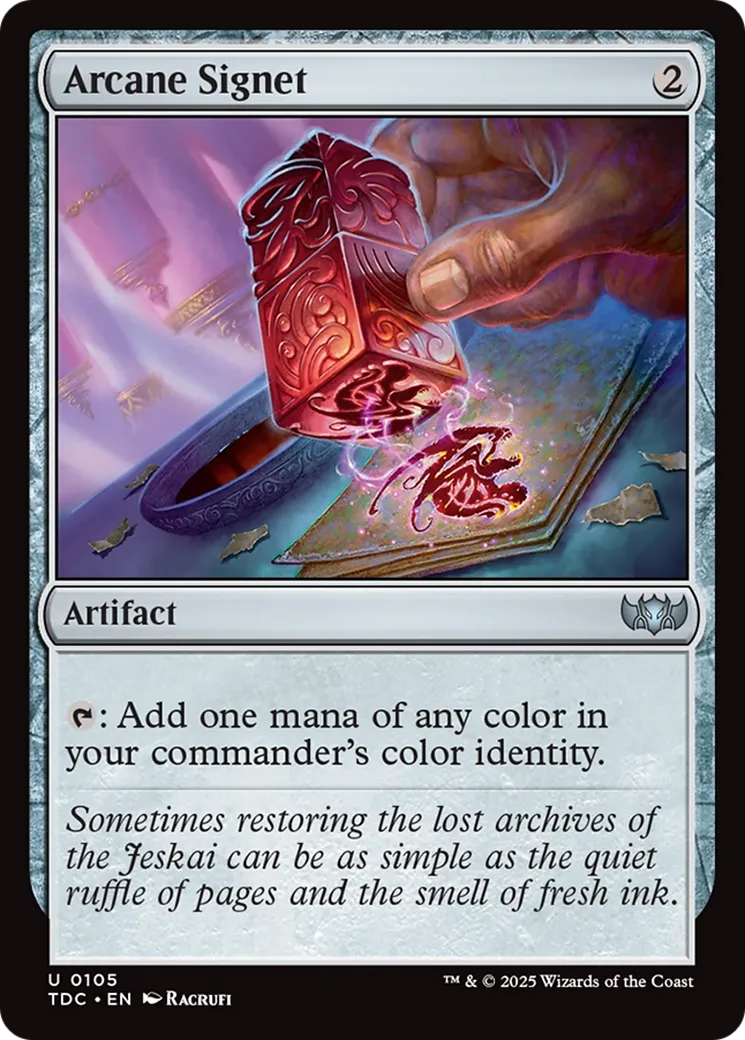 Cachet d'ésotérisme — Tarkir: Dragonstorm Commander — Magic: The Gathering