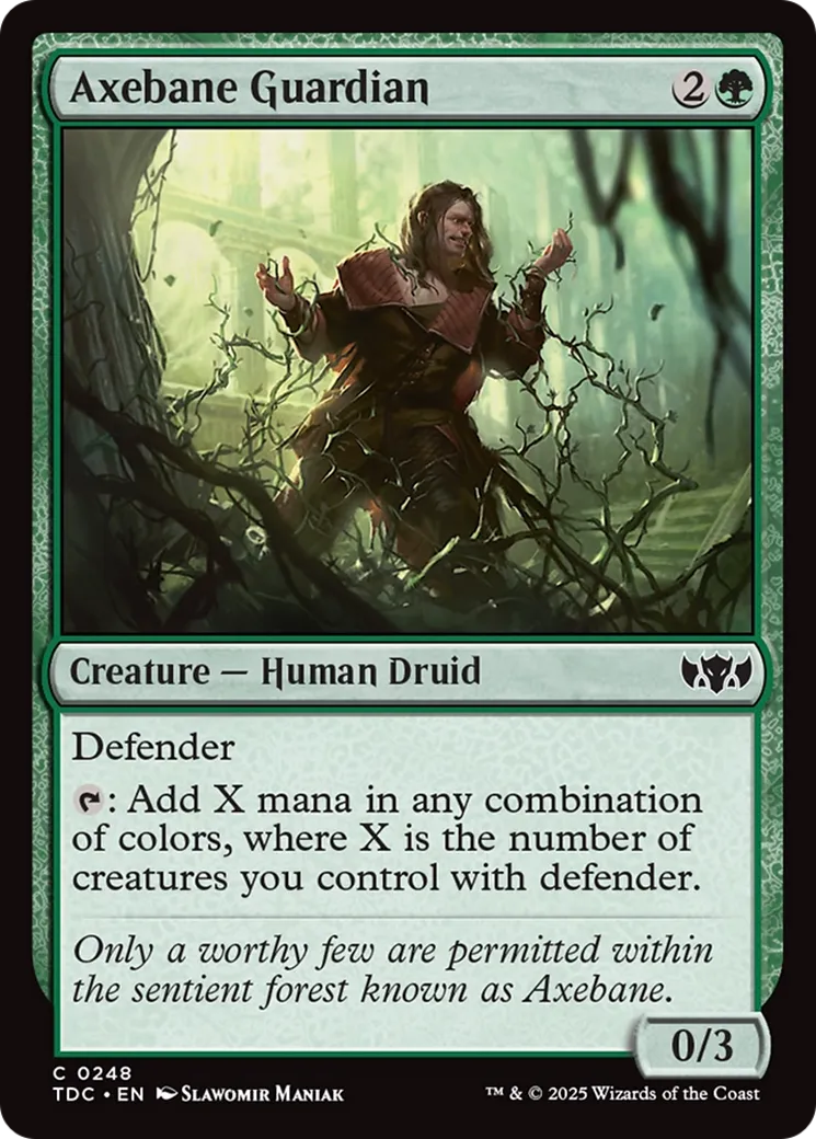 Vigile de Fléaudhache — Tarkir: Dragonstorm Commander — Magic: The Gathering