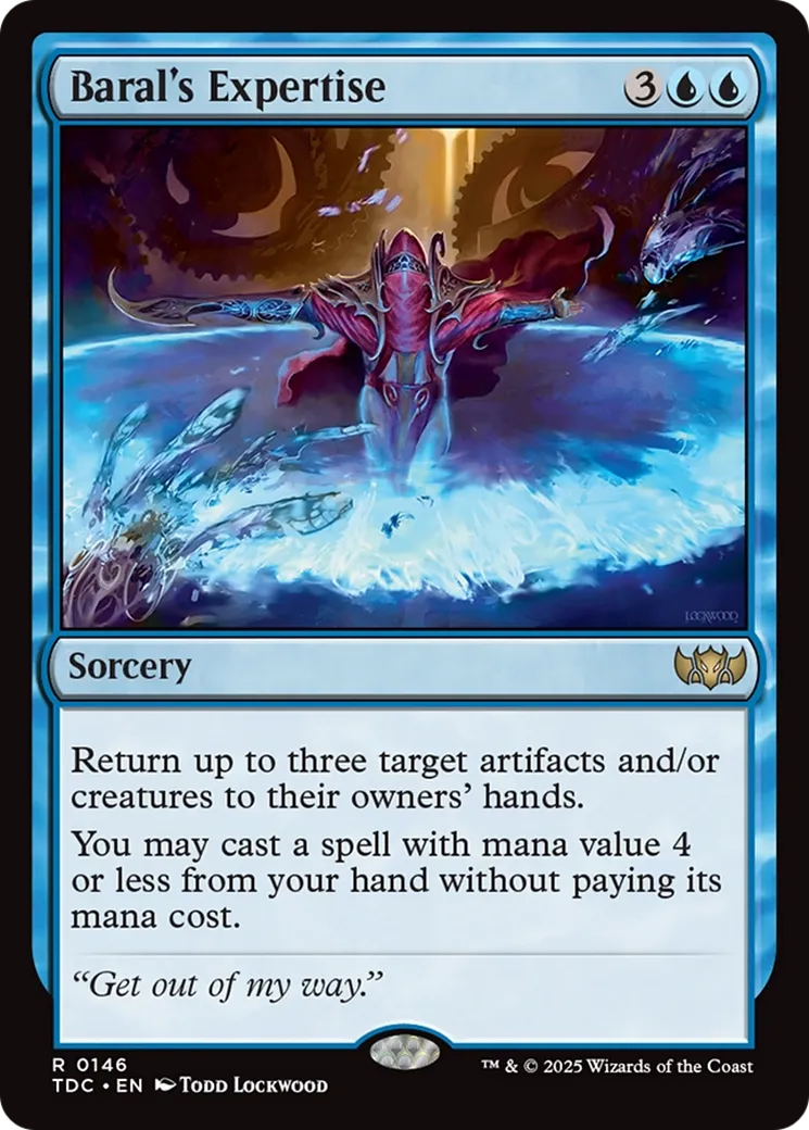 Baral's Expertise — Tarkir: Dragonstorm Commander — Magic: The Gathering