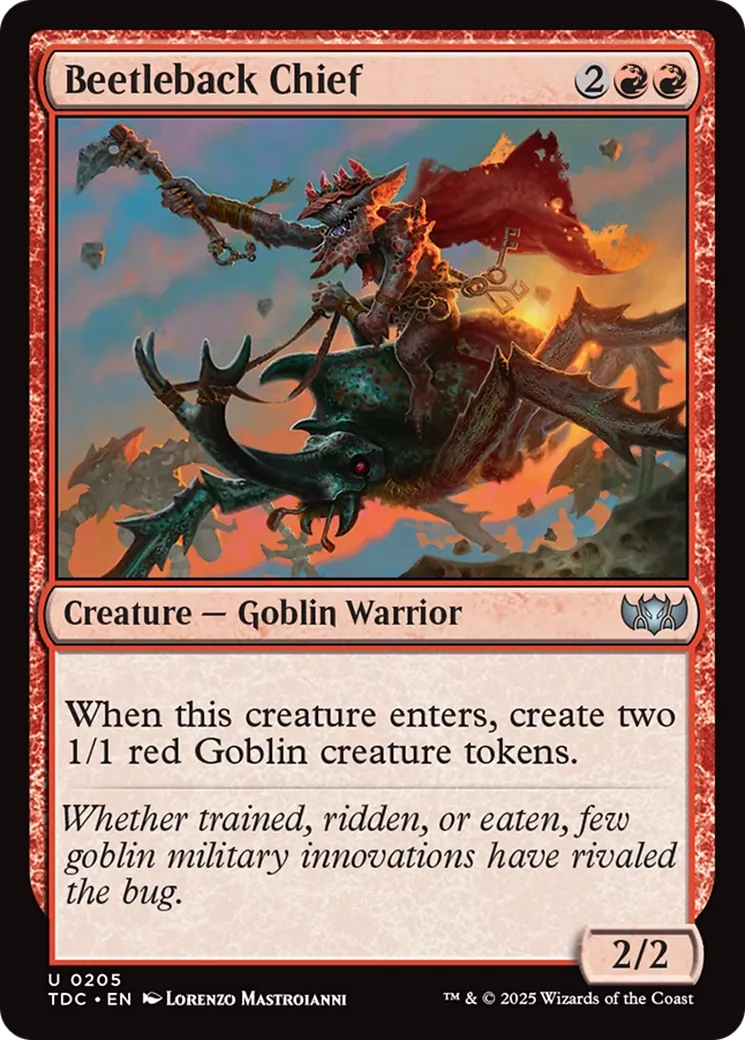 Chef Scarapace — Tarkir: Dragonstorm Commander — Magic: The Gathering
