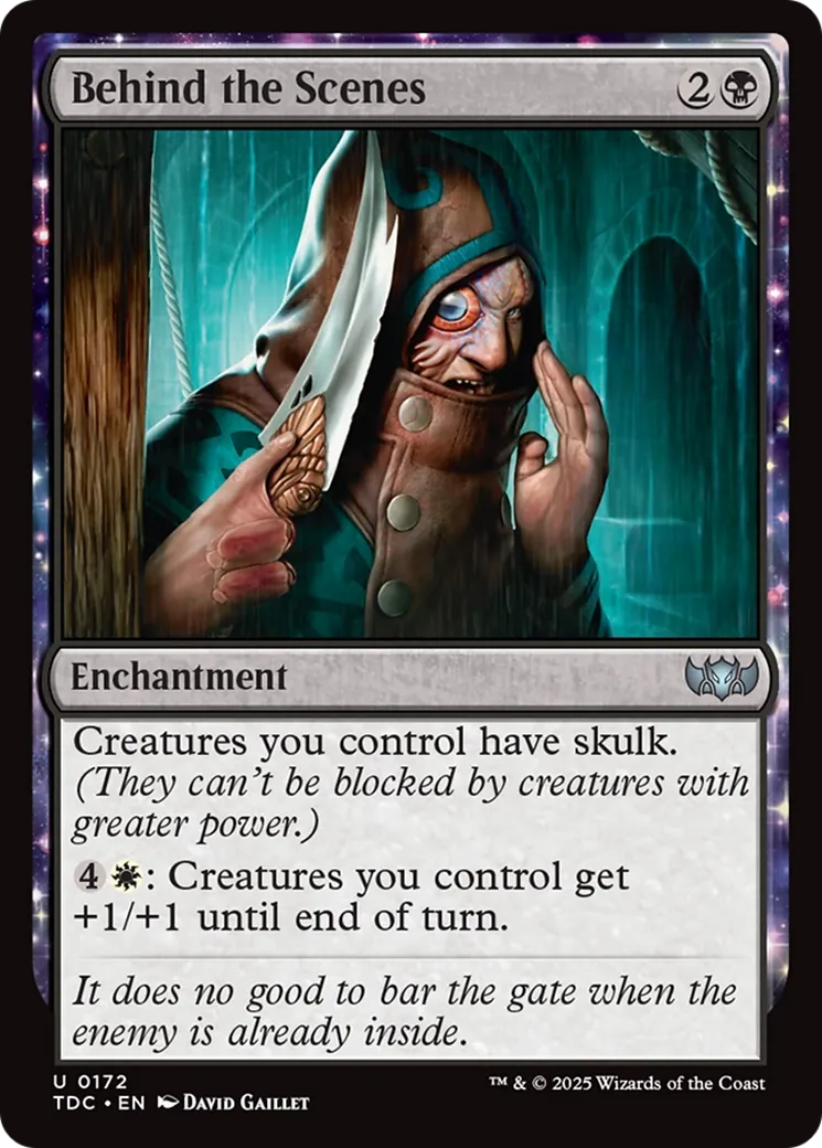 En coulisse — Tarkir: Dragonstorm Commander — Magic: The Gathering