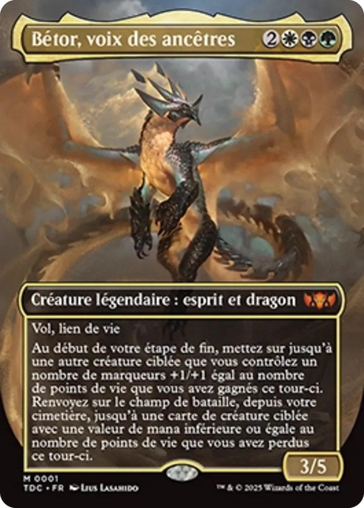Bétor, voix des ancêtres — Tarkir: Dragonstorm Commander — Magic: The Gathering