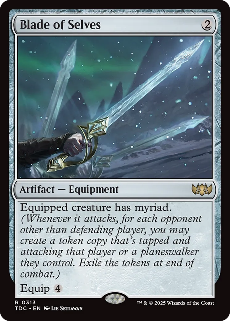 Blade of Selves — Tarkir: Dragonstorm Commander — Magic: The Gathering