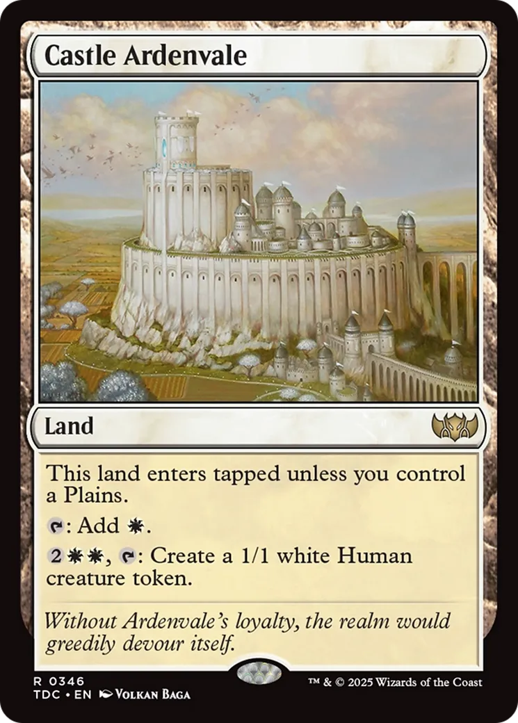 Château Ardenval — Tarkir: Dragonstorm Commander — Magic: The Gathering