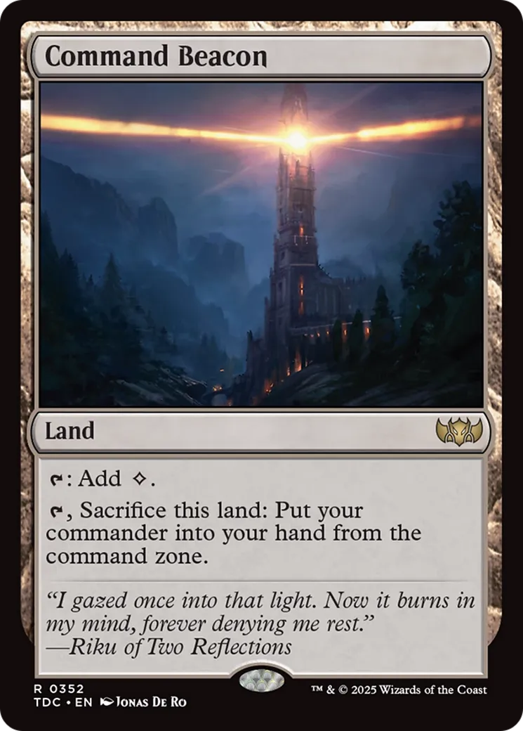 Flambeau du Commandement — Tarkir: Dragonstorm Commander — Magic: The Gathering