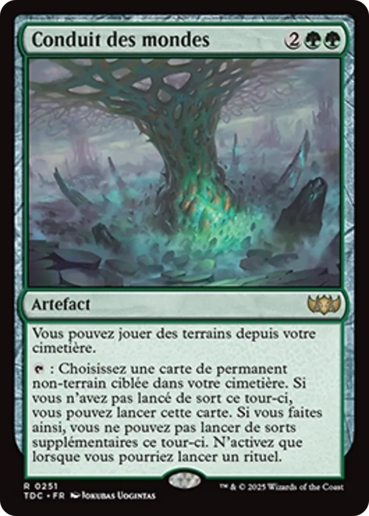 Conduit des mondes — Tarkir: Dragonstorm Commander — Magic: The Gathering
