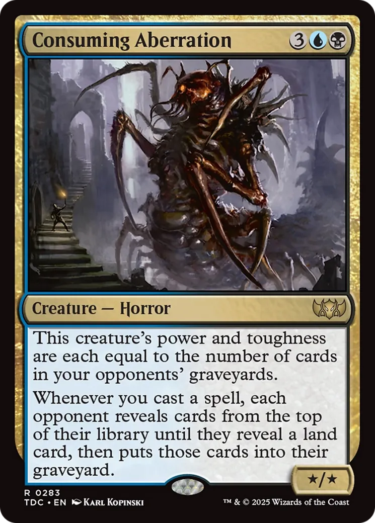 Consuming Aberration — Tarkir: Dragonstorm Commander — Magic: The Gathering