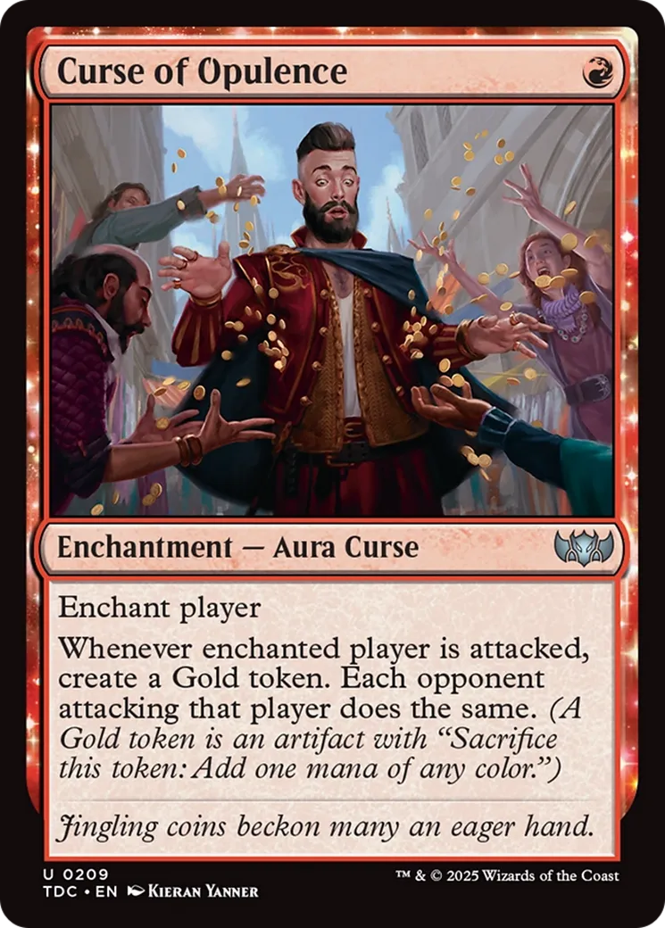 Malédiction d'opulence — Tarkir: Dragonstorm Commander — Magic: The Gathering