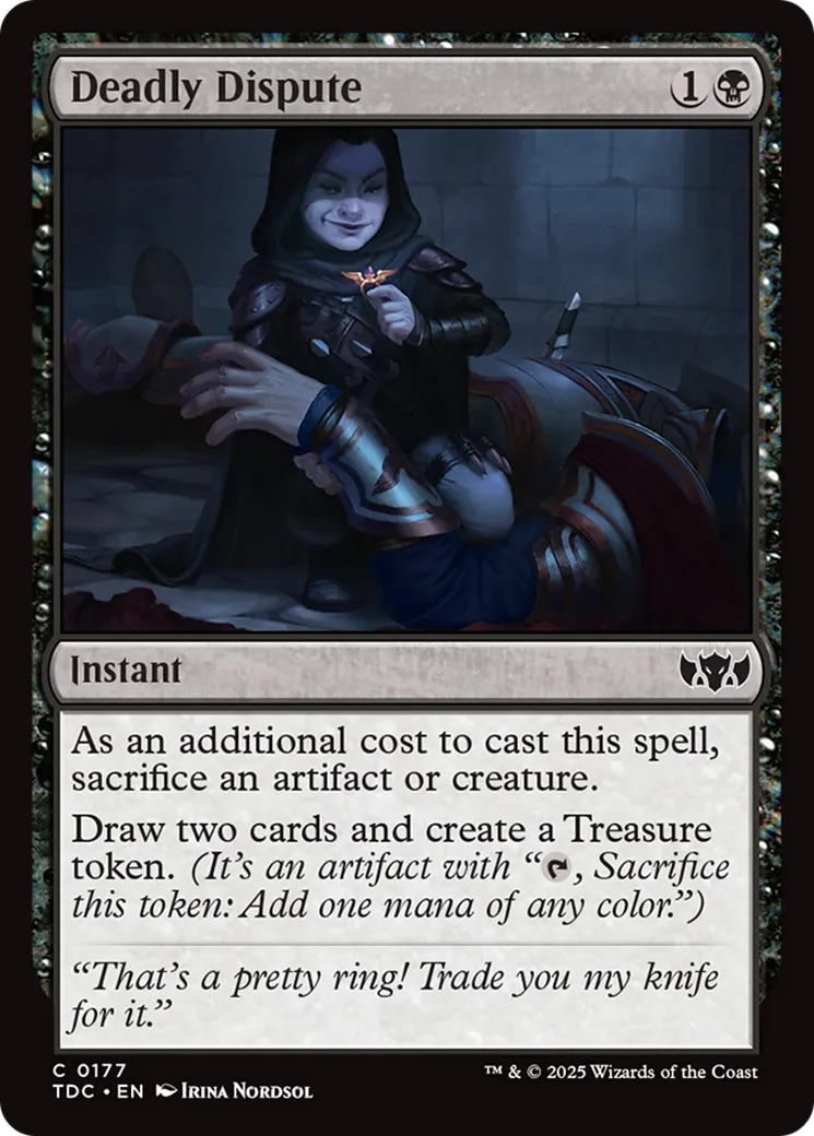Dispute mortelle — Tarkir: Dragonstorm Commander — Magic: The Gathering