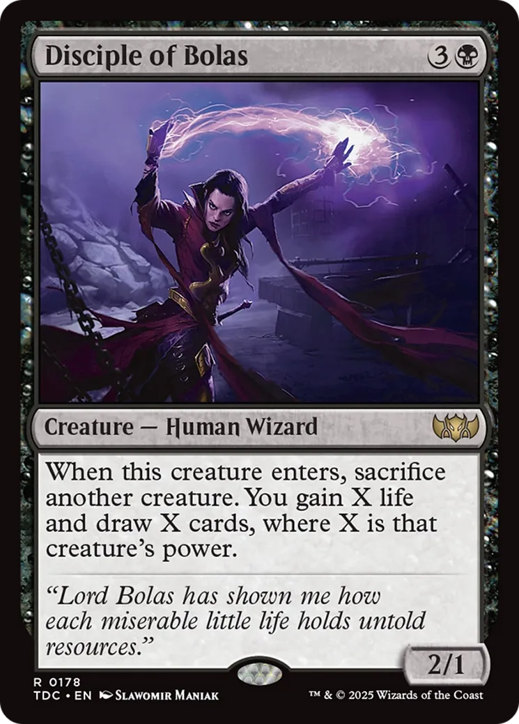 Disciple of Bolas — Tarkir: Dragonstorm Commander — Magic: The Gathering