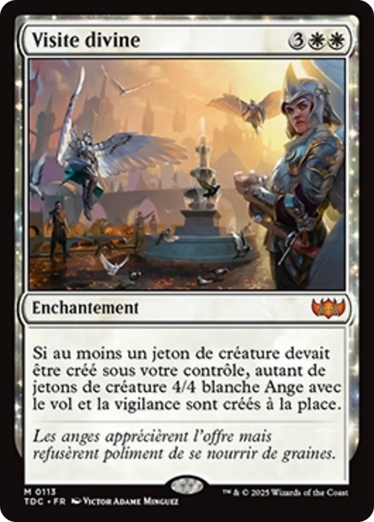Visite divine — Tarkir: Dragonstorm Commander — Magic: The Gathering