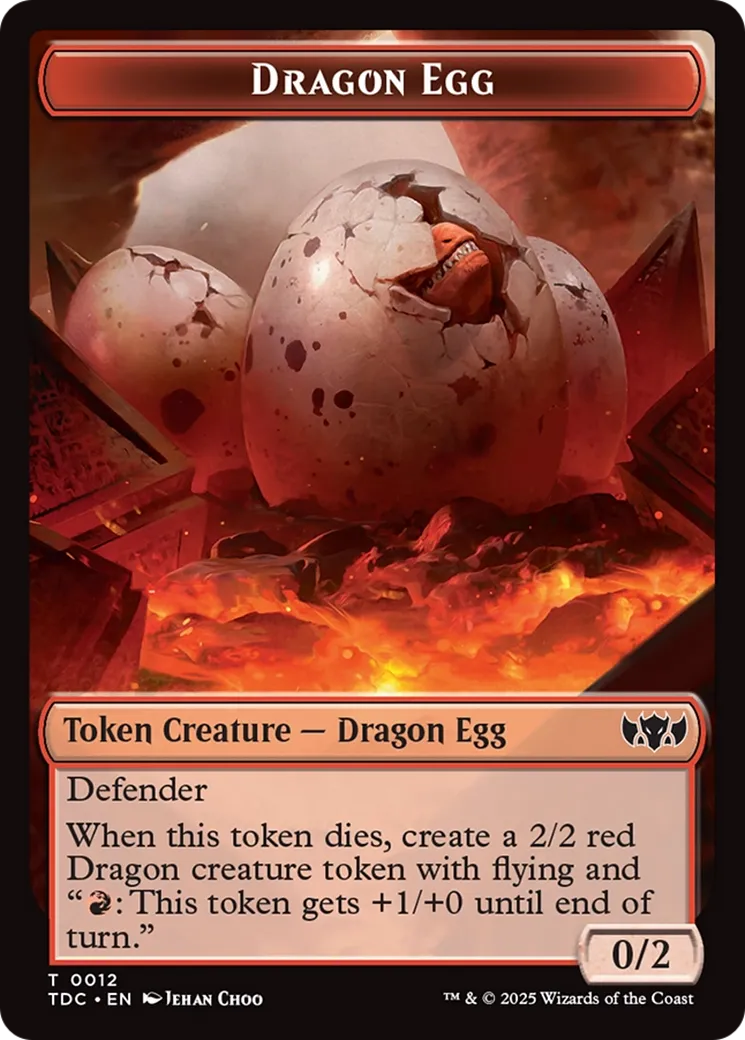 Dragon Egg — Tarkir: Dragonstorm Commander — Magic: The Gathering