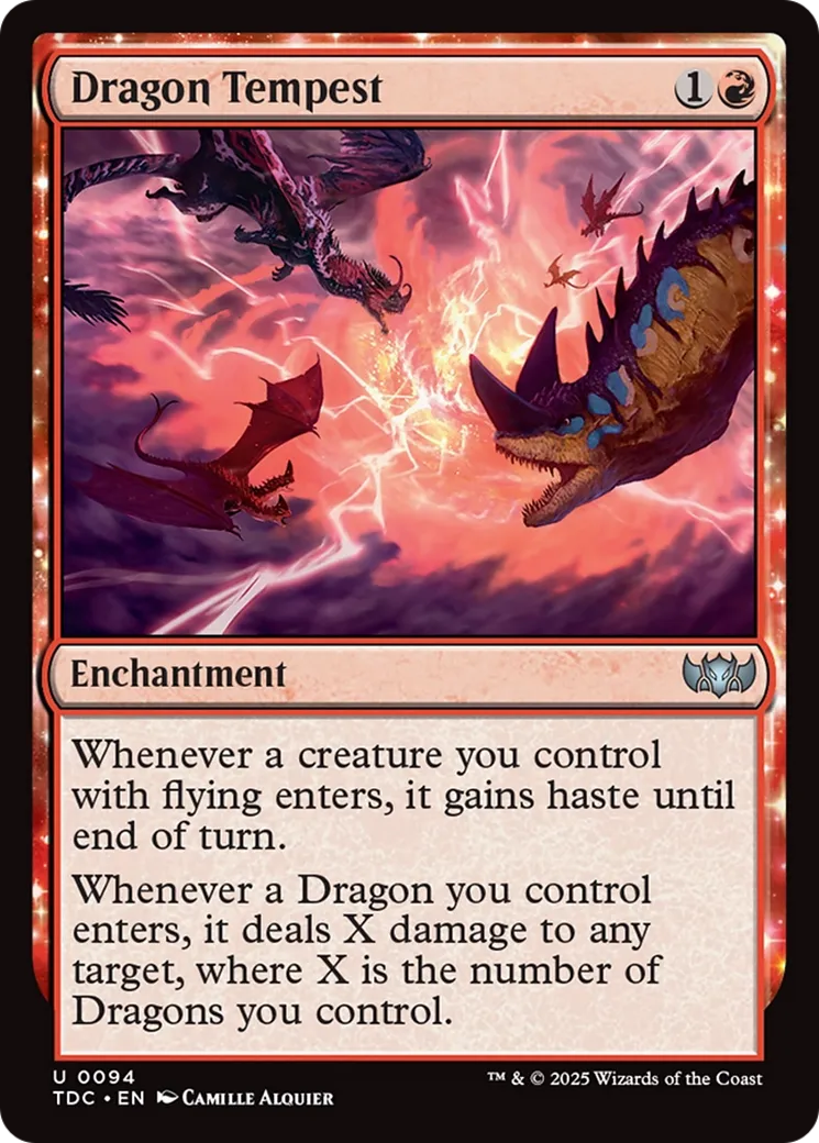 Tempête draconique — Tarkir: Dragonstorm Commander — Magic: The Gathering