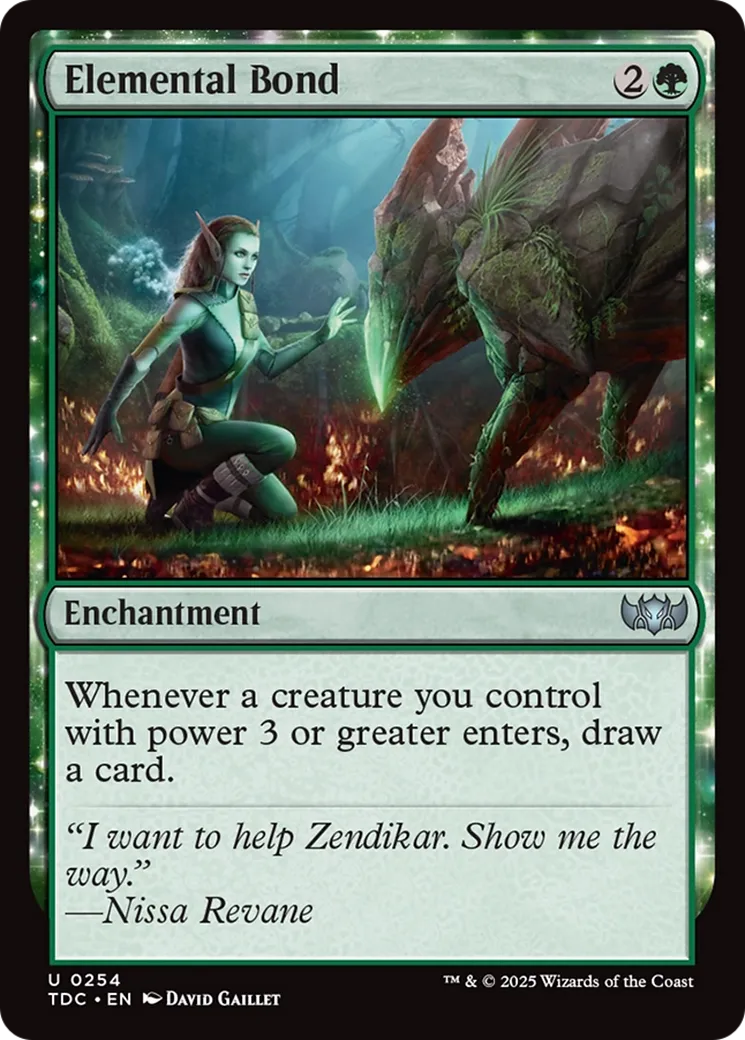 Elemental Bond — Tarkir: Dragonstorm Commander — Magic: The Gathering