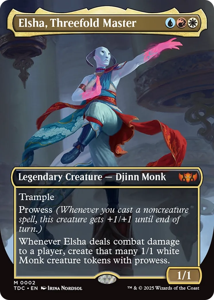 Elsha, triple maîtresse — Tarkir: Dragonstorm Commander — Magic: The Gathering