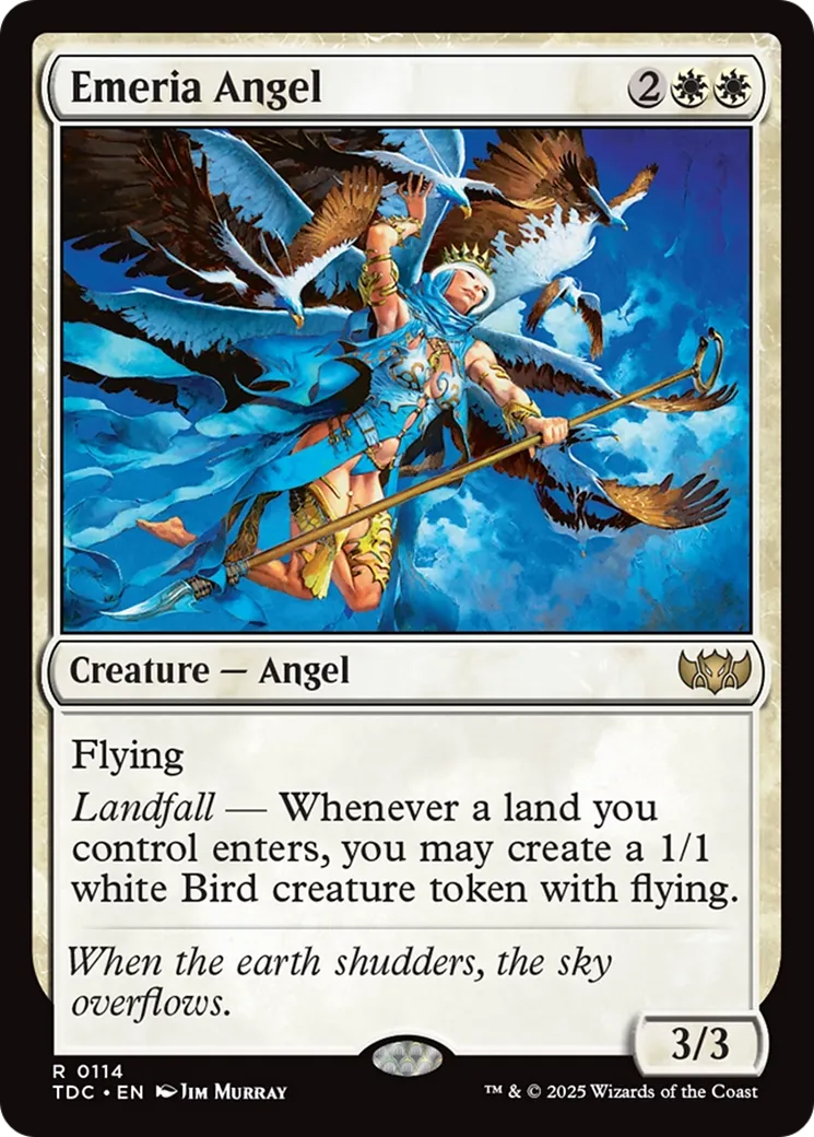 Ange d'Éméria — Tarkir: Dragonstorm Commander — Magic: The Gathering